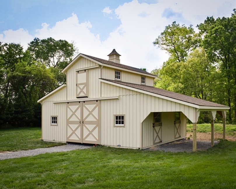 Curated visual reference: Built Custom Horse Barns Reference: Horse Barns Gallery Premier Building Solutions