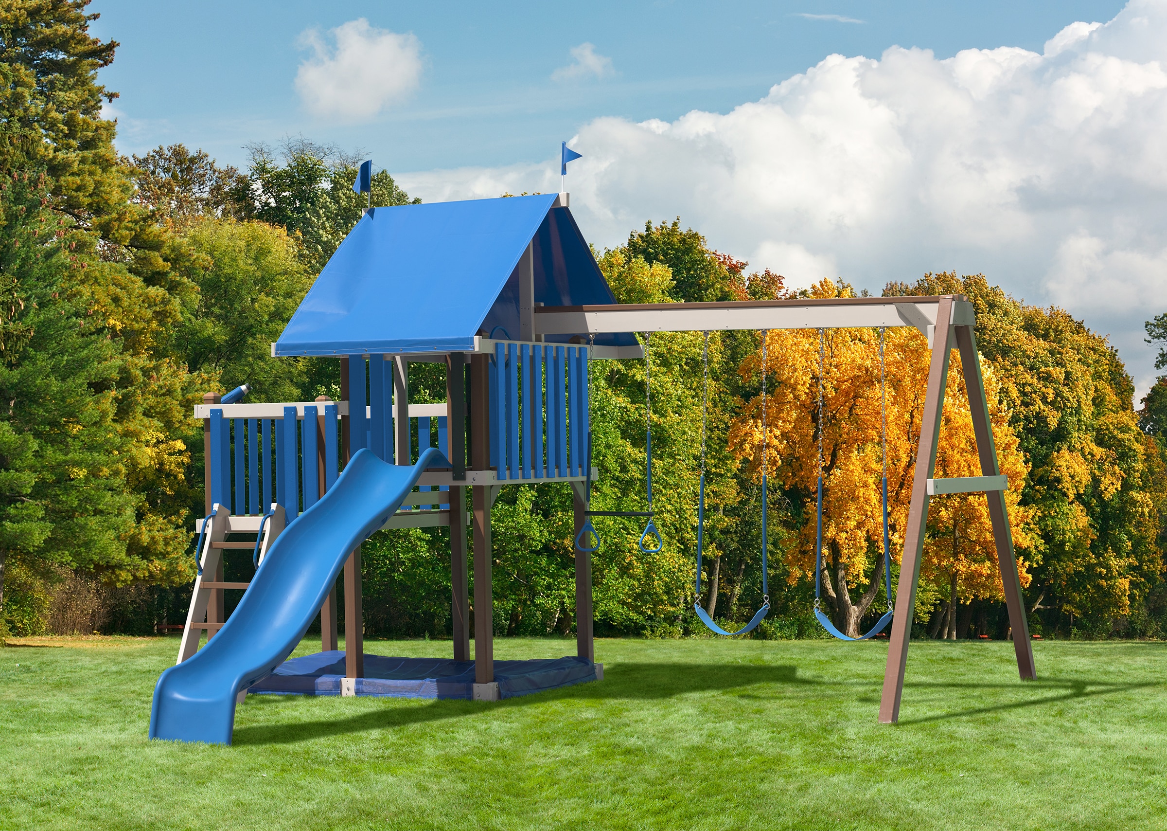 Wood & Poly Playsets For Sale Premier Building Solutions
