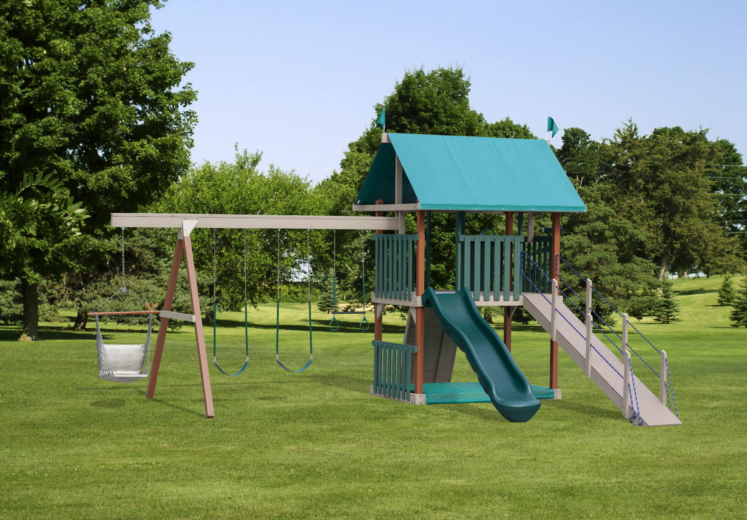 Wood & Poly Playsets For Sale Premier Building Solutions